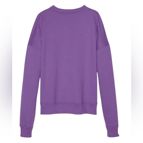 NEW Champion Powerblend Varsity Vibe Crew Neck Sweatshirt Women's Small - Picture 10 of 10